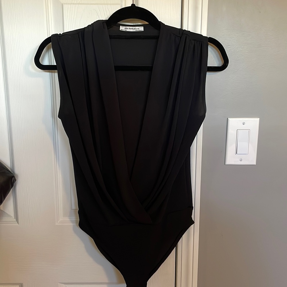 Zara black bodysuit